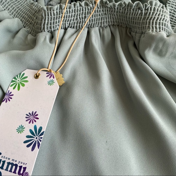 Show Me Your MuMu Hacienda Formal Maxi Dress Sage Green - Picture 14 of 16